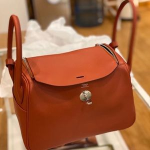Hermès Lindy 26 Evercolor BRIQUE